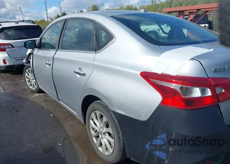 2019 Nissan Sentra S из США, поврежденный, VIN 3N1AB7APXKY360147